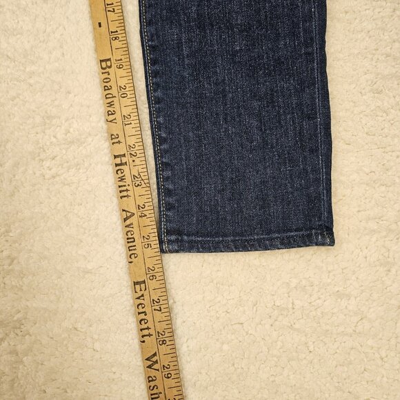 ROCK REPUBLIC Jeans Women's Size 6 Kashmiere Crop Skinny Ankle Blue Distressed - Picture 4 of 14